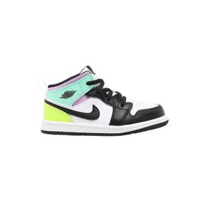 Nike Air Jordan 1 Mid Green Glow 9c